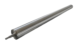 Corona cooling roller