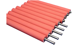 Printing machine rubber roller